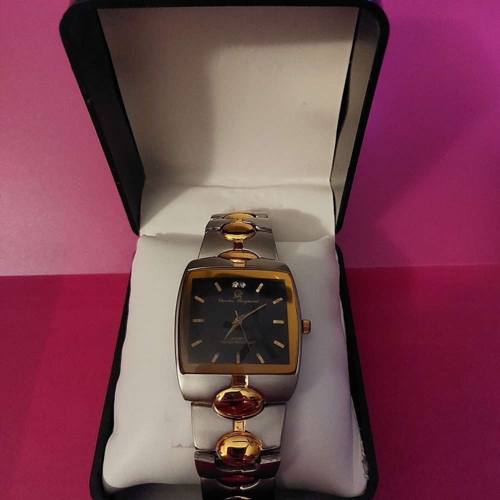 Charles Raymond Men's Dress Watch - Large band